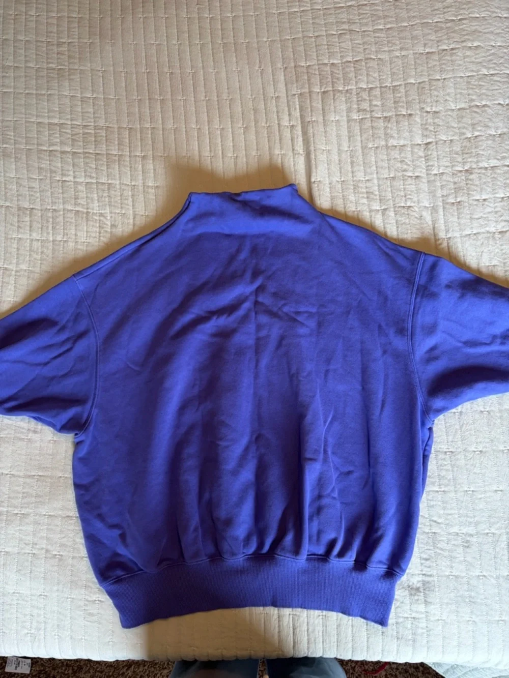 Nike Short Sleeve Pullover in Royal Blue